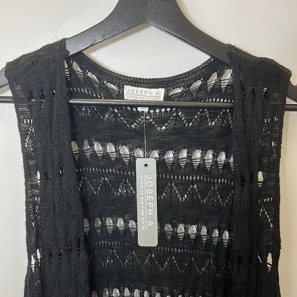 Joseph A. Knit Cover Up Sweater - Picture 3 of 9